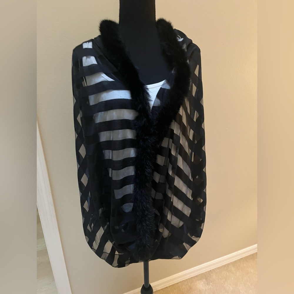 COPY - Real fur designer wrap - Picture 6 of 6